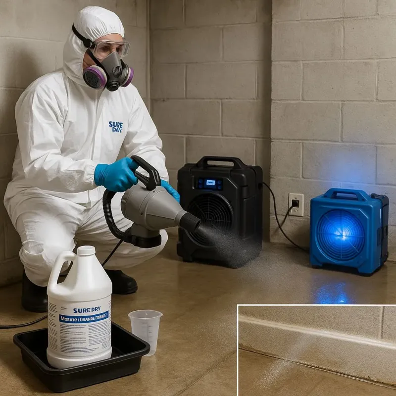 Sanitization and Odor Removal process in Flora, MS