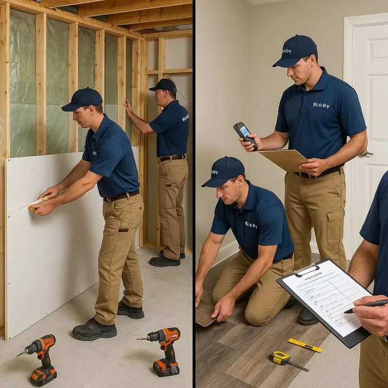 Repairs and Reconstruction process in Flora, MS